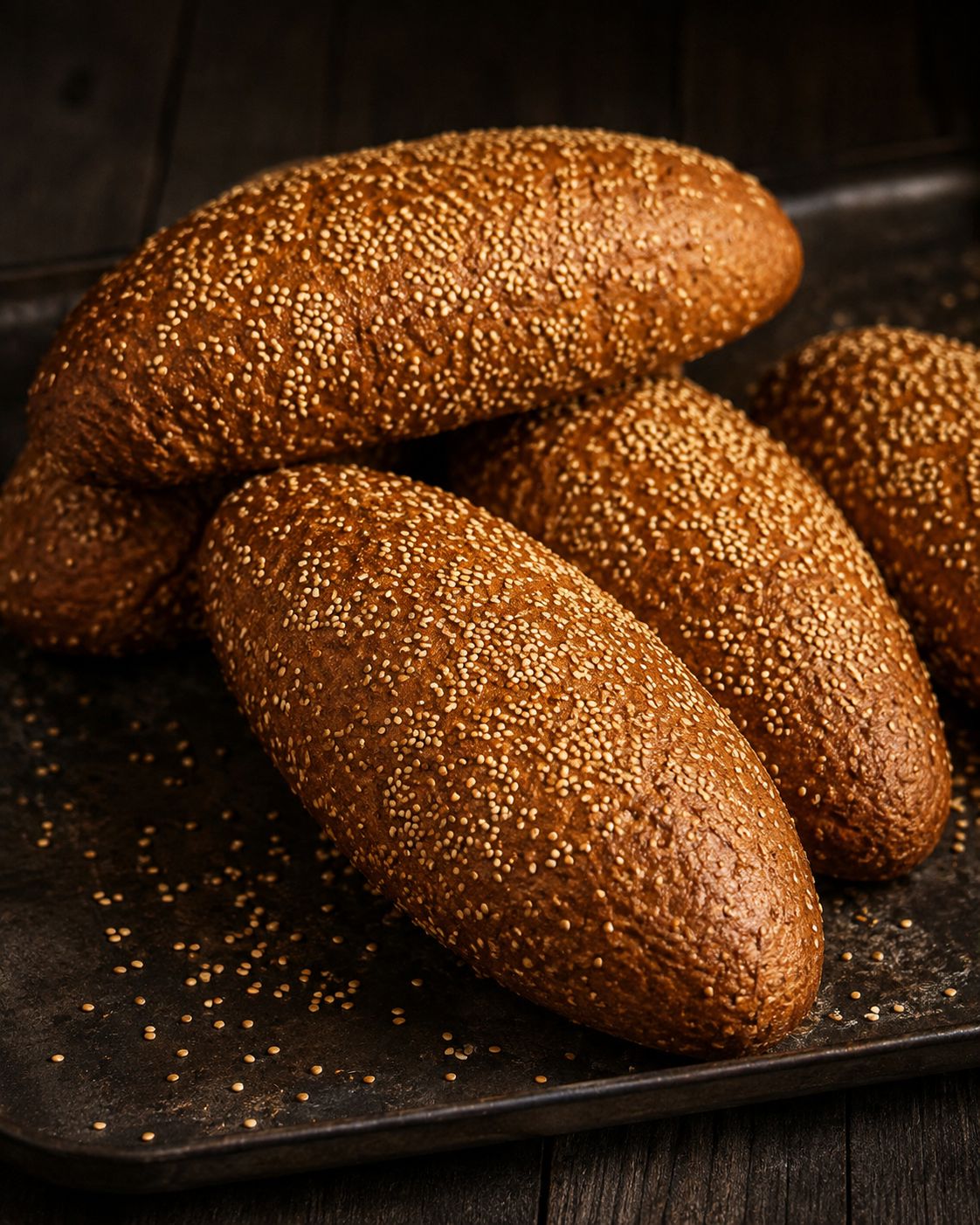 Dönerbrot mit Sesam für Gastronomie und Großhandel