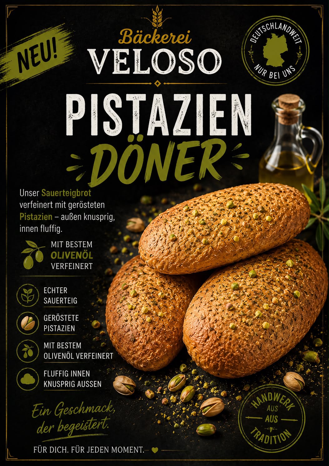 Pistazien Döner von Bäckerei Veloso
