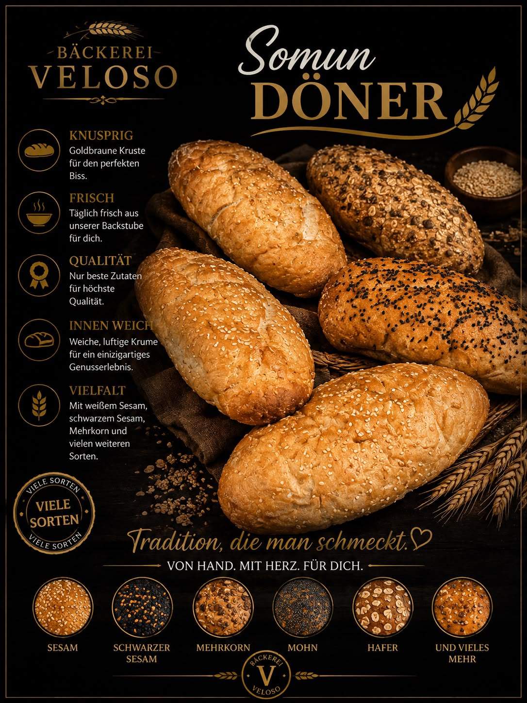 Somun Döner von Bäckerei Veloso