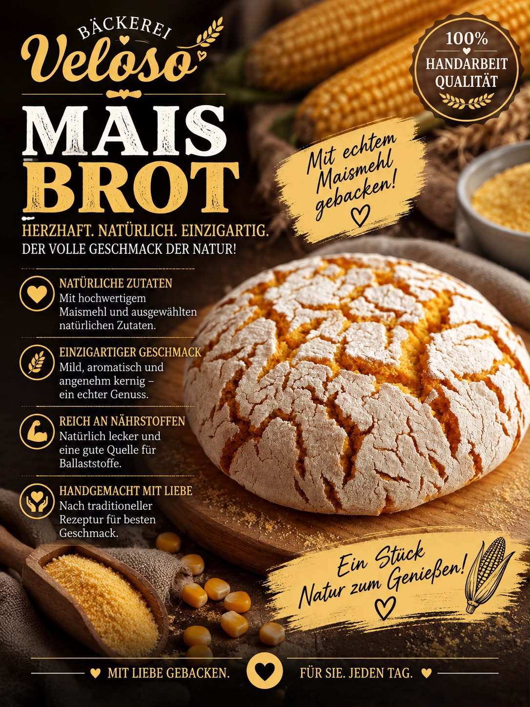 Mais Brot von Bäckerei Veloso