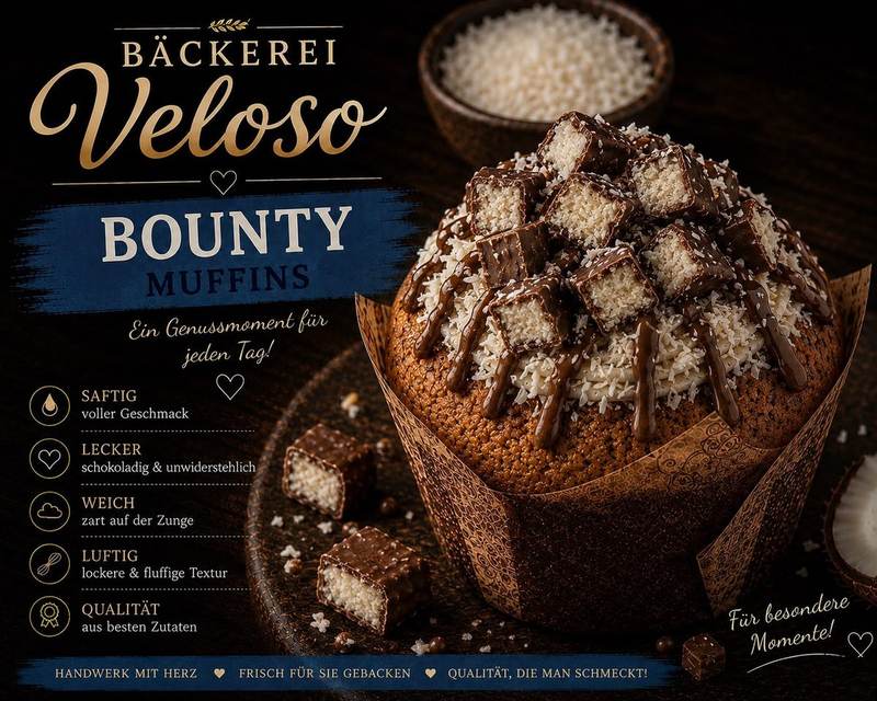 Muffin Bounty von Bäckerei Veloso